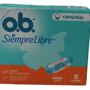 Tampones o.b. SiempreLibre Super