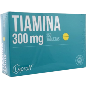 Tiamina 300 mg Laproff x10 Tabletas