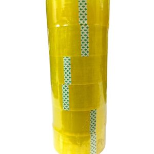 PACK CINTA DE EMBALAJE AMARILLA 100 MTS