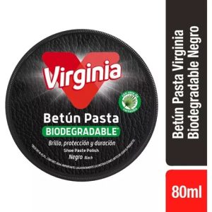 PASTA ZAPATO VIRGINIA NEGRA 80ML