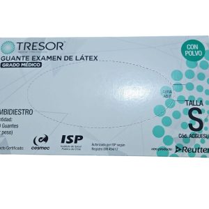 CAJA GUANTES LATEX TALLA S