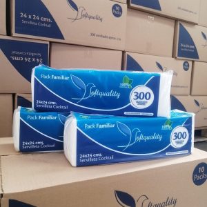 CAJA SERVILLETA SOFTQUALITY 300 UNI