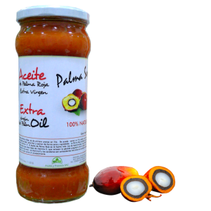 ACEITE DE PALMA ROJA VIRGEN – FRASCO X 530 ML (PRENSADO EN FRÍO)