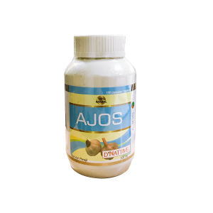 AJO (ALLIHUM SATIVUM), PEREJIL (PETROSELINUM CRISPUM) Y CAMU CAMU – FRASCO X 100 CÁPSULAS X 500 MG