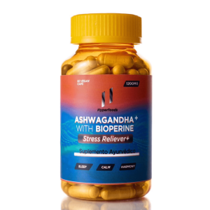 ASHWAGANDHA (WITHANIA SOMNIFERA) + BIOPERINE – FRASCO X 90 CÁPSULAS x 1200 MG