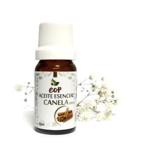 ACEITE ESENCIAL DE CANELA / CINNAMON (CINNAMOMUM ZEYLANICUM) 100% PURO – FRASCO X 10 ML