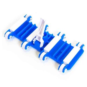 Carro aspirador 8 ruedas azul