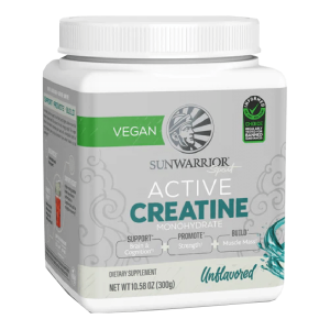 CREATINA ACTIVA MONOHIDRATADA (GLUTEN FREE, VEGANO) – FRASCO X 300 G (60 PORCIONES)