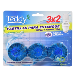 Pastillas Teddy Estanque WC 3 Unidades