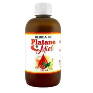 LÁTEX DE PLÁTANO”BEBIDA DE PLÁTANO Y MIEL” (MUSA CAVENDISHII) – FRASCO X 250 ML