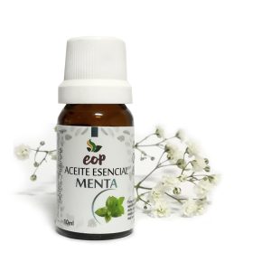 ACEITE ESENCIAL DE MENTA / PEPPERMINT (MENTHA PIPERITA) 100% PURO – FRASCO X 10 ML