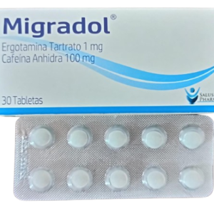 Migradol Ergotamina Tartrato 1mg Cafeina Anhidra 100mg