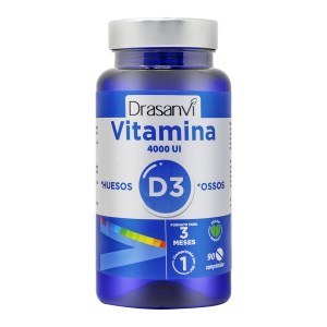VITAMINA D3 4000 UI (100 MCG) – FRASCO X 90 COMPRIMIDOS X 566 MG