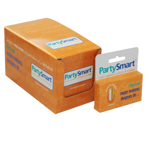 PARTY SMART – CAJA X 10 CÁPSULAS VEGETALES