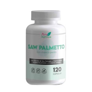 SAW PALMETTO (SERENOA REPENS) Y CHANCAPIEDRA (PHYLLANTHUS NIRURI) 500 MG – FRASCO X 120 CÁPSULAS