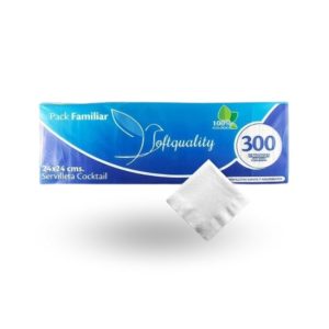 Servilletas Softquality 300 Unidades