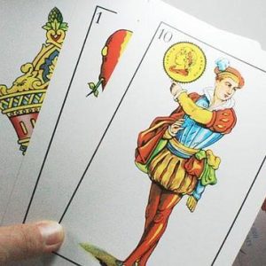 LECTURA DE CARTAS ESPAÑOLAS Y HOJAS DE COCA