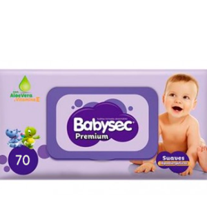TOALLITAS HUMEDAS BABYSEC 70 U