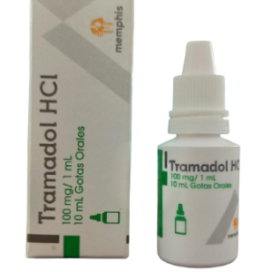 Tramadol HCL Gotas Orales 100mg/1mL